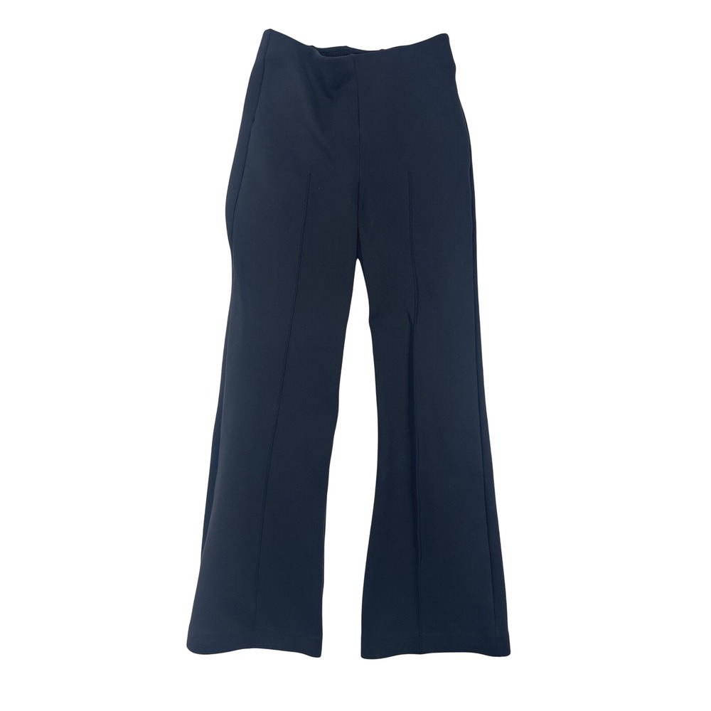 Lululemon Pull On High Rise Flare Pant Black Slim Fit Trousers size 4/6